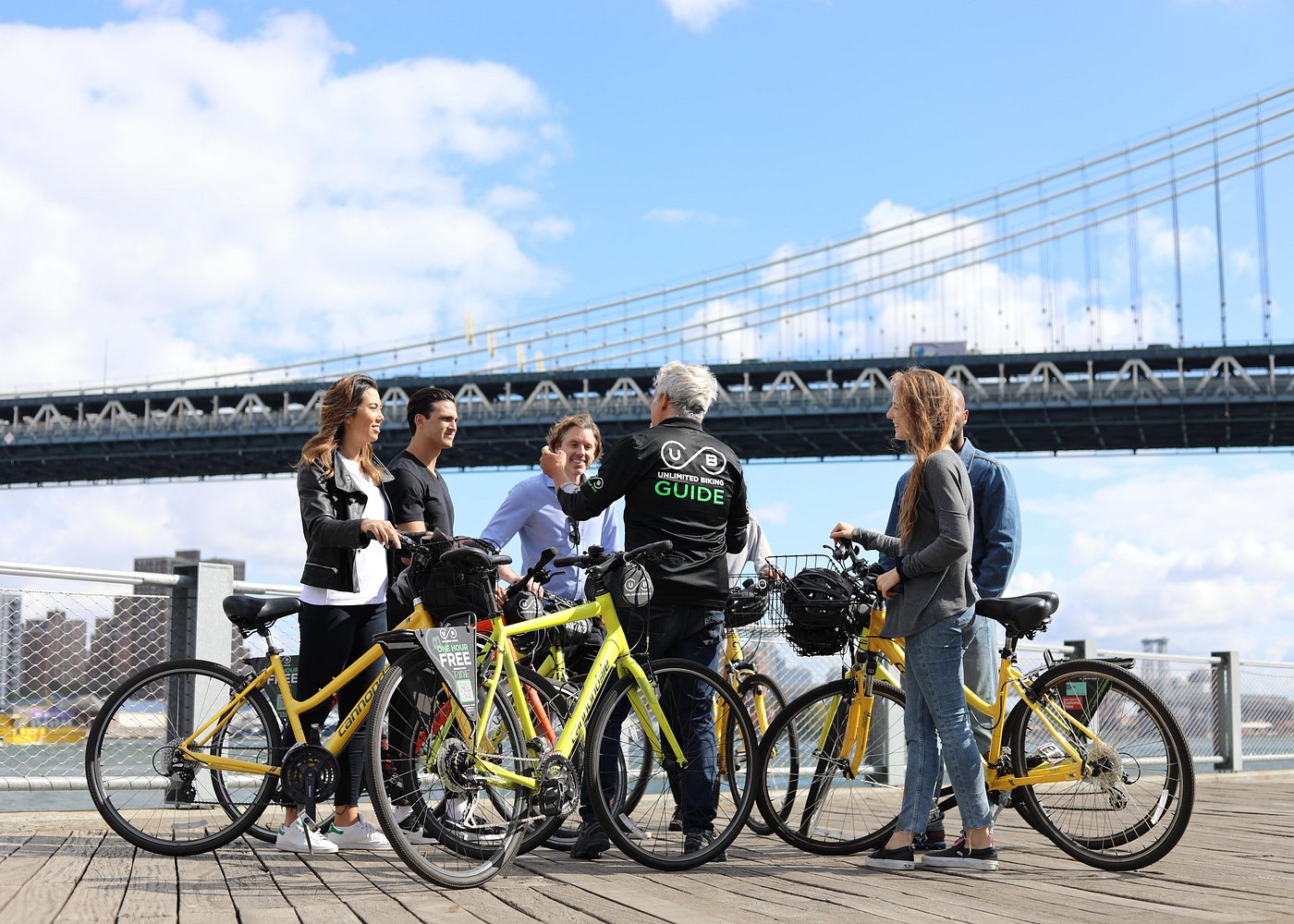 Guided Bike Tour of Lower Manhattan and Brooklyn Bridge